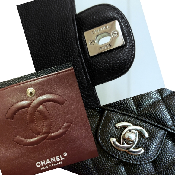 Chanel M/L Classic Double Flap in Caviar w/ SHW - Picture 5 of 8